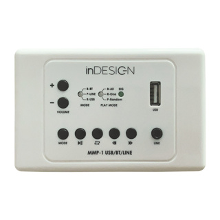 inDESIGN Multi Media Player. USB and BT playback.3.5mm and balanced LINE inout. Balanced Line output