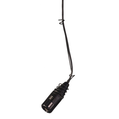 Superlux Omni condenser hanging choir style microphone, black. Maximum SPL 138dB, 500?, -44dBV/Pa