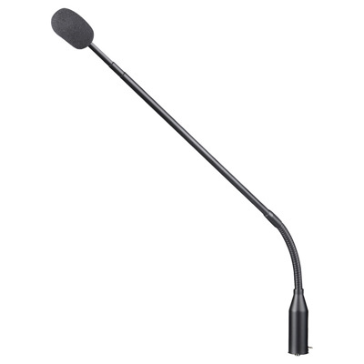 Parallel 430-600mm  slimline electret condenser gooseneck microphone for GW wireless base