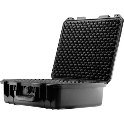 GearSafe Protective flight casel. External 420x327x186 & internal 382x269x158. 3.11kg, black