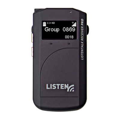 ListenTALK Receiver Pro (includes: Li-ion Battery, Lanyard, Ear Speaker)