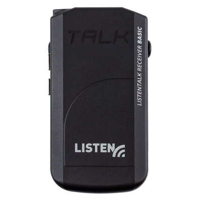ListenTALK Receiver Basic (includes: Li-ion Battery, Lanyard, Ear Speaker)