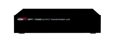 Inter-M 2 channel 100W output power transformer, 70V/100V, 1/2 rack size