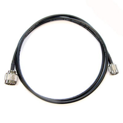 4 foot (1.23 m) RG-58 C/U coaxial antenna cable with RP-TNC plug and N-Male connectors.