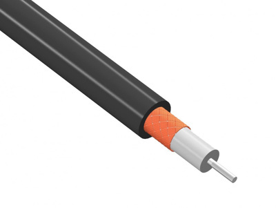 Maximum 5.0mm coax cable, 50 ohms, 100 metre reel
