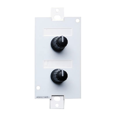Ashly Wall Remote, dual rotary potentiometre (Decora Style)