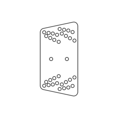 d&b audiotechnik 10AL Connector plates (2x)