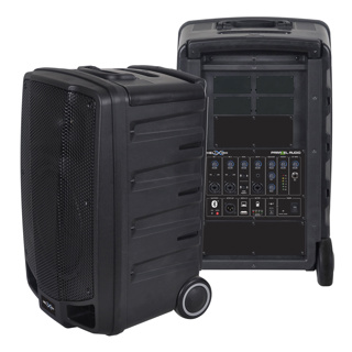 Parallel Helix 2510, 250 watt (200 watt RMS) 10" two way, portable PA system with built-in Bluetooth