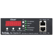 NX Dante 8 card suits Crest CKd Amplifiers