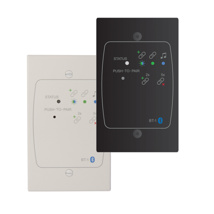 Cloud Bluetooth active input plate for facility port connection, black