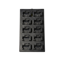 Pliant MicroCom  10 Bay Receiver Pack Drop-in Pack Charger