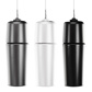 Soundtube Mighty Mite 3-inch, 2-way Pendant w Built-In Sub in Silver