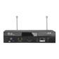 Parallel Handheld wireless system package. Half rack, diversity receiver, LED channel display 566MHz