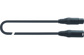 QuikLok Black Series Cable - 3P Female XLR to 3P Male XLR. 2M